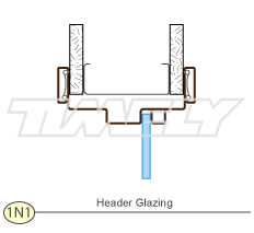 Detail 1N1 - Classic Frame Header Glazing