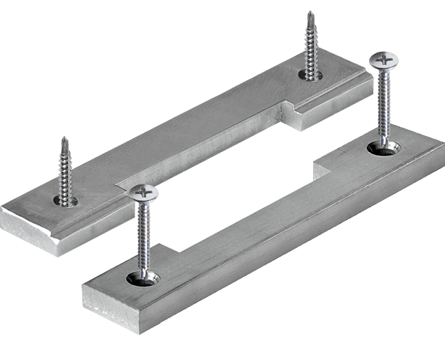 TA-10M Reinforcement Bracket - Used as a filler when preparing frame for Electric Strike