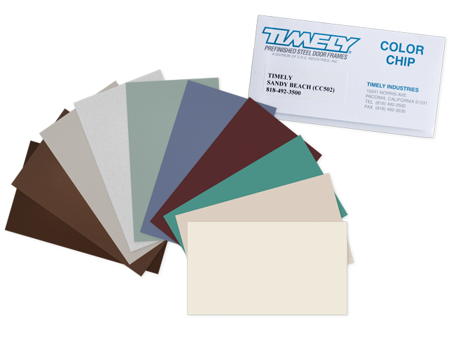 TA-13CC Sample Color Chip